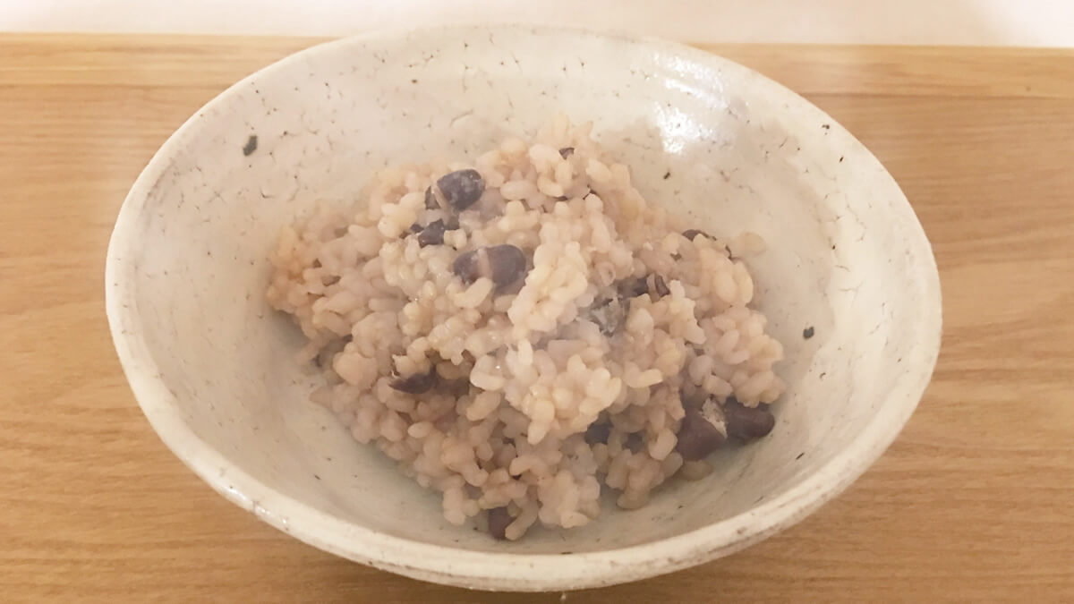 炊き立ての酵素玄米